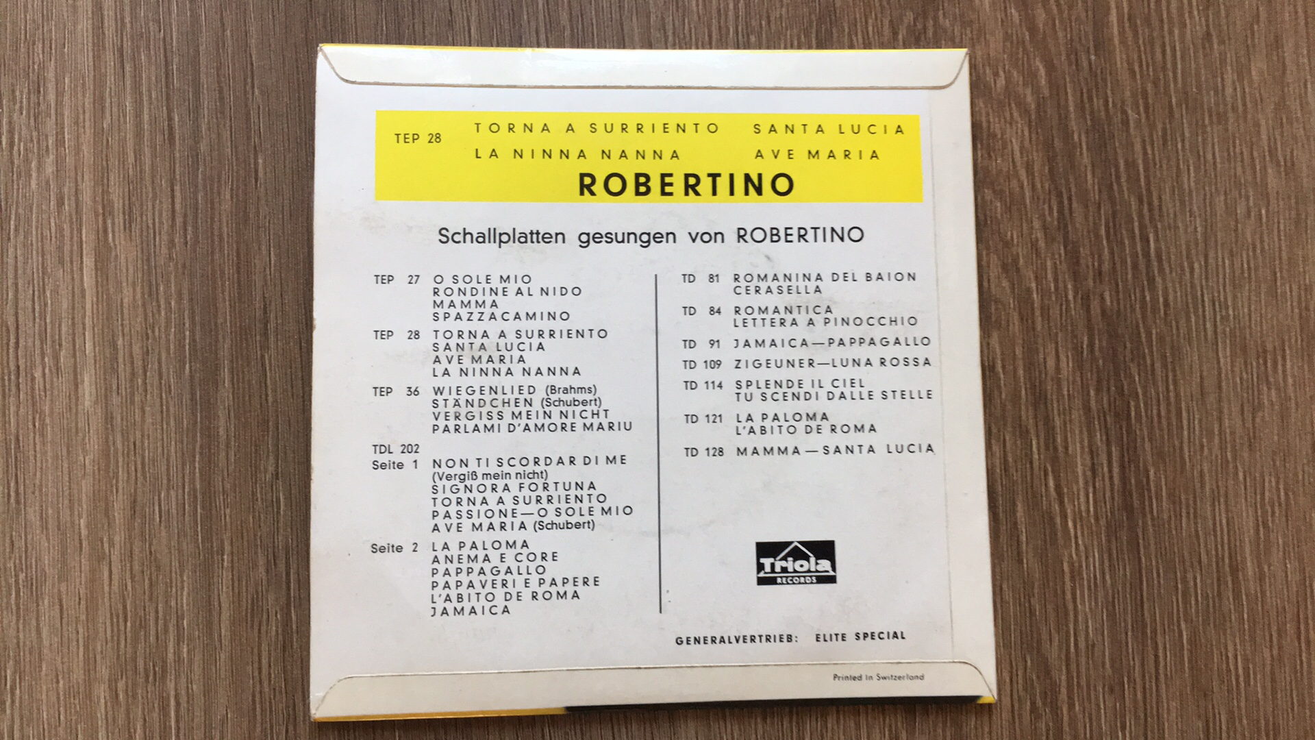 SP ROBERTINO - RTORNA A SURRENTO