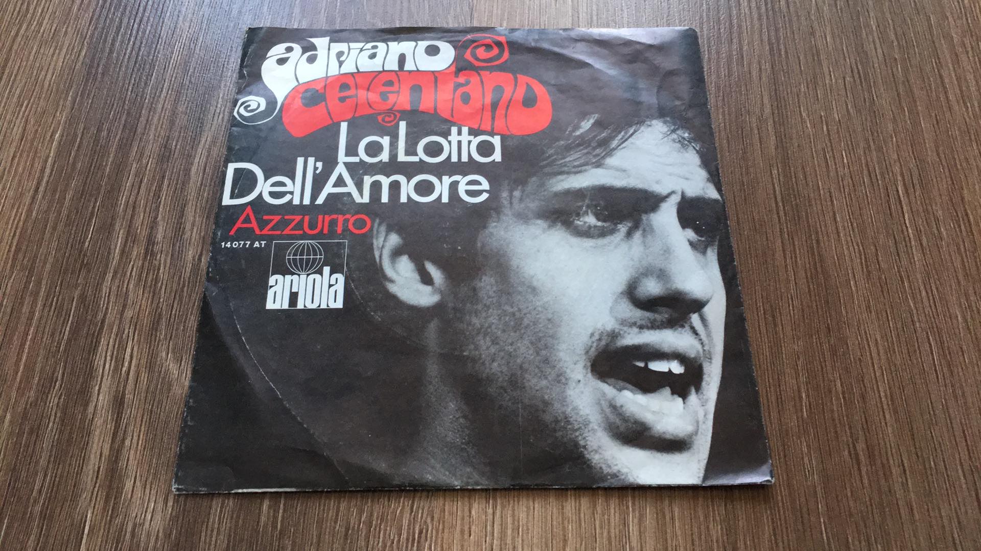 SP ADRIANO CELENTANO - LA LOTTA DELL AMORE