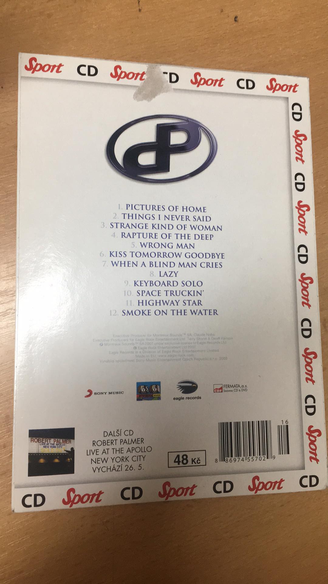 CD DEEP PURPLE - LIVE AT MONTREUX