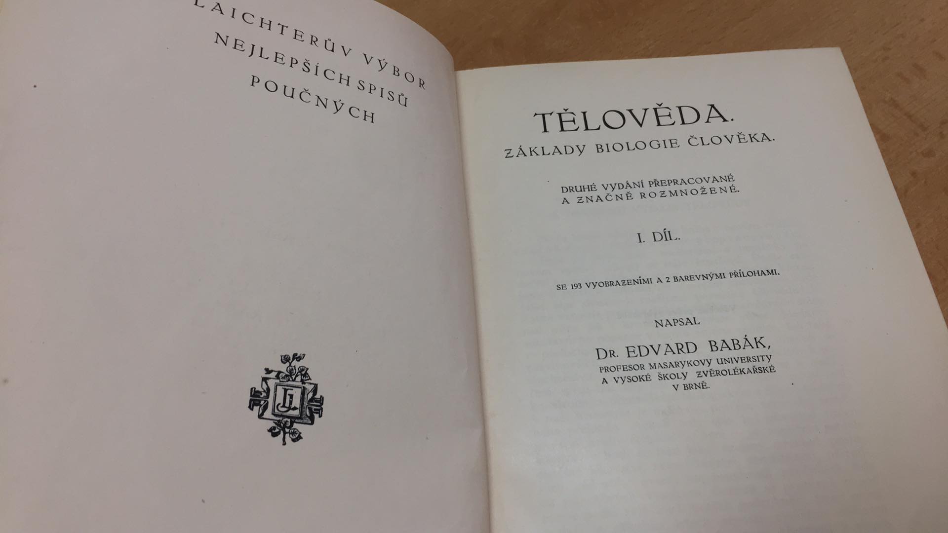 BABÁK TĚLOVĚDA ZÁKLADY BIOLOGIE ČLOVĚKA