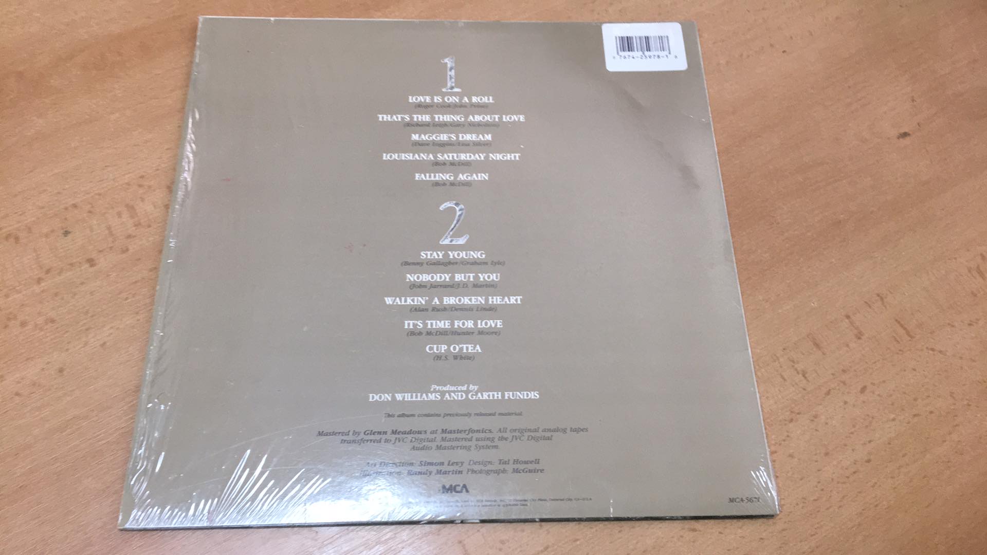 LP GREATEST HITS VOLUME - DON WILLIAMS