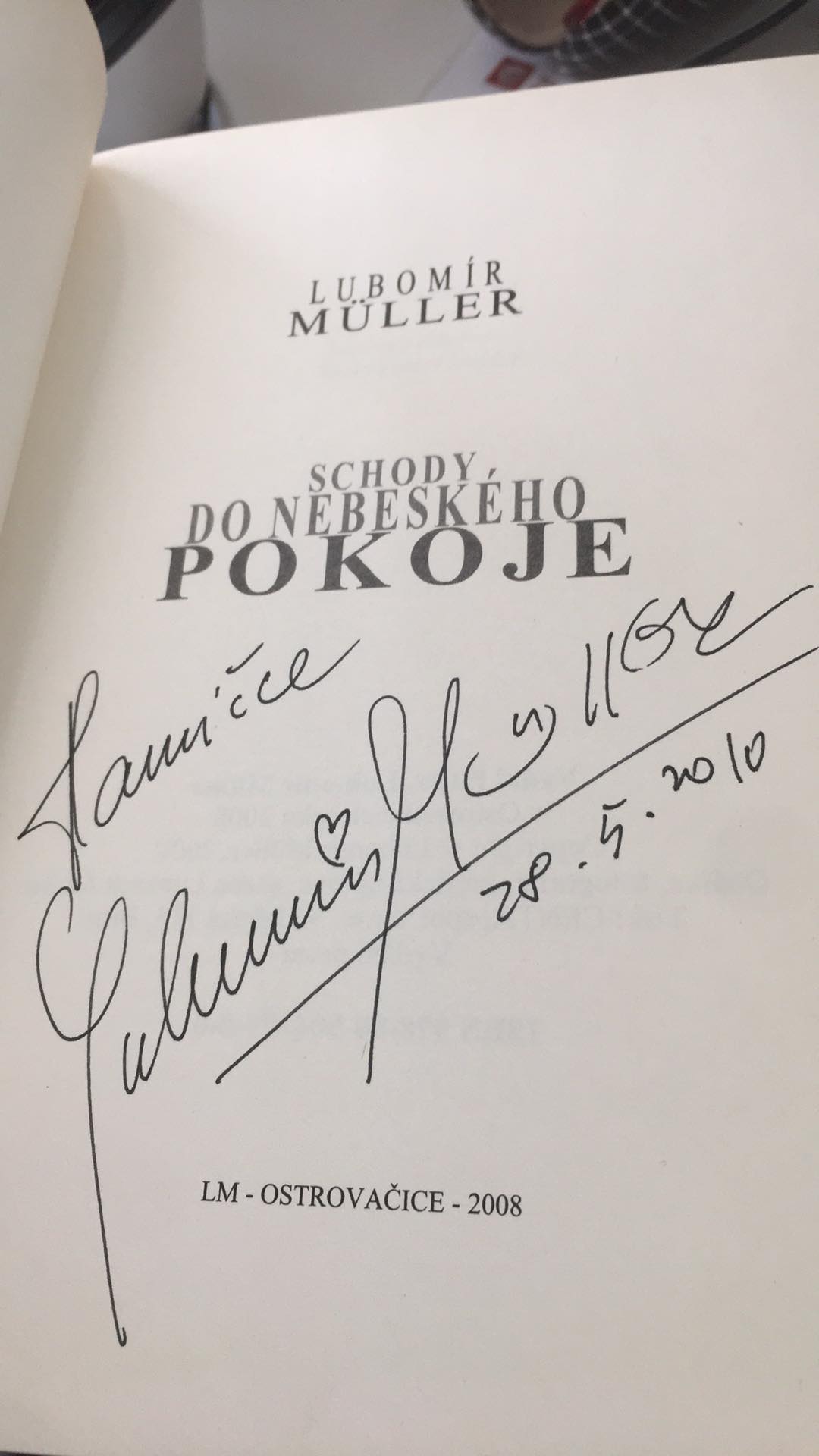 LUBOMÍR MÜLLER - SCHODY DO NEBESKÉHO POKOJE