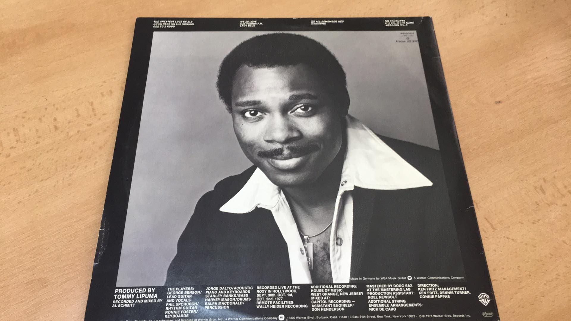 2 LP GEORGE BENSON - WEEKEND IN L.A.