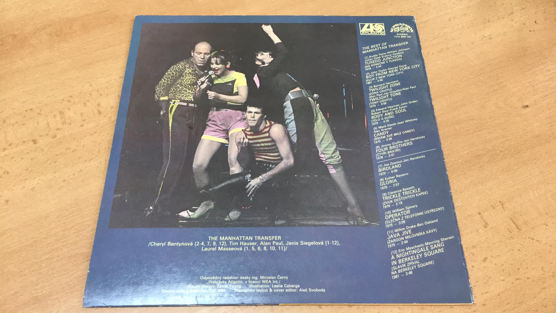 LP THE MANHATTAN TRANSFER - THE BEST OF