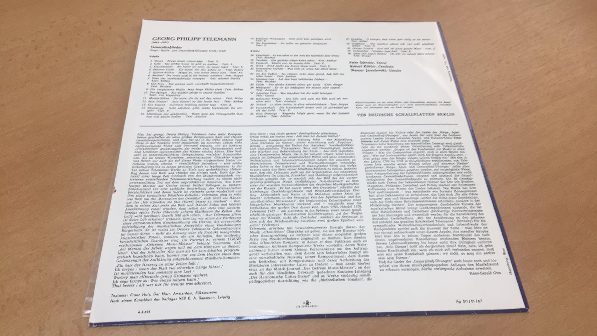 LP KOSTBARKEITEN ALTER MUSIK