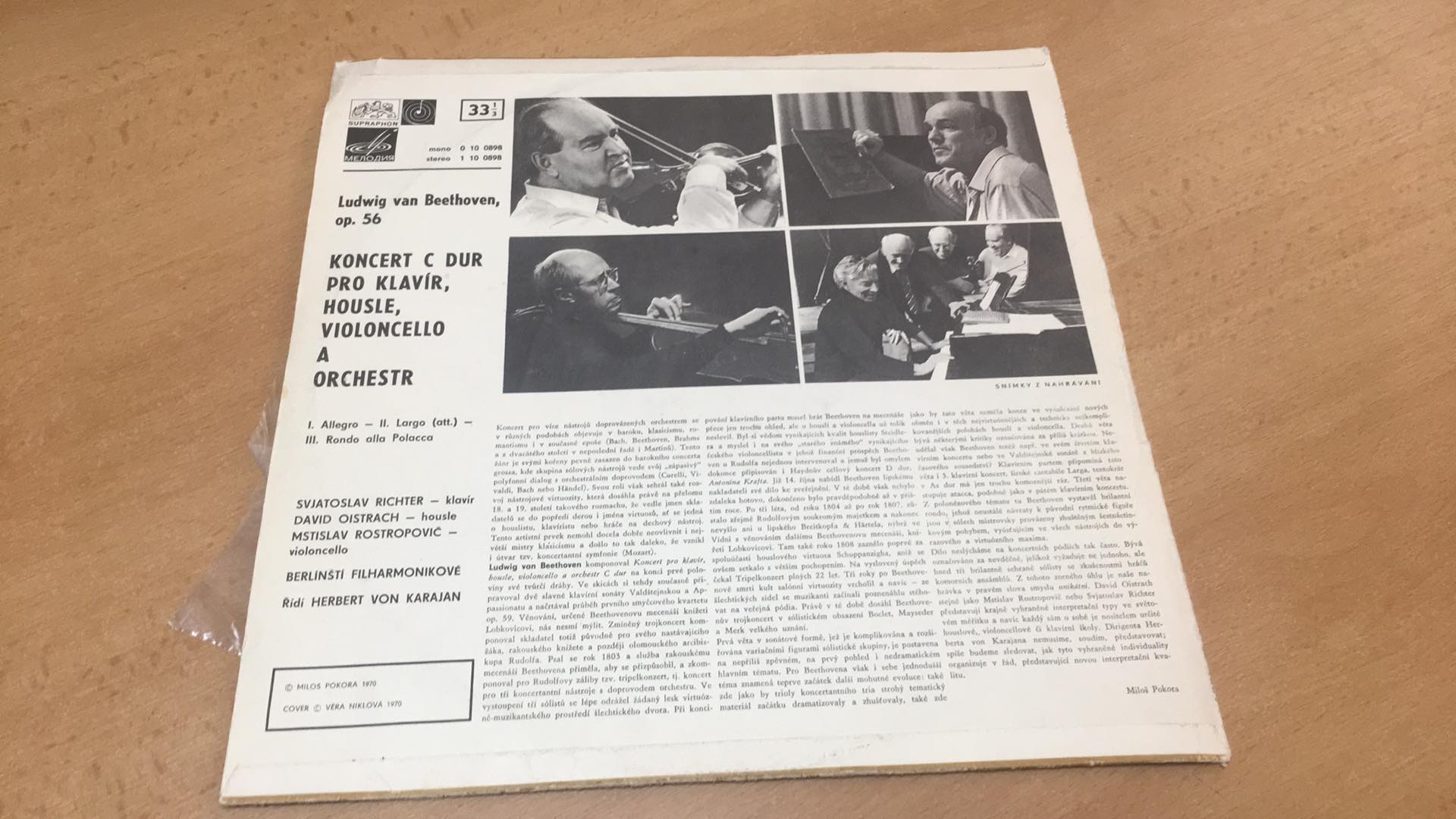 LPLUDWIG VAN BEETHOVEN - KONCERT C DUR