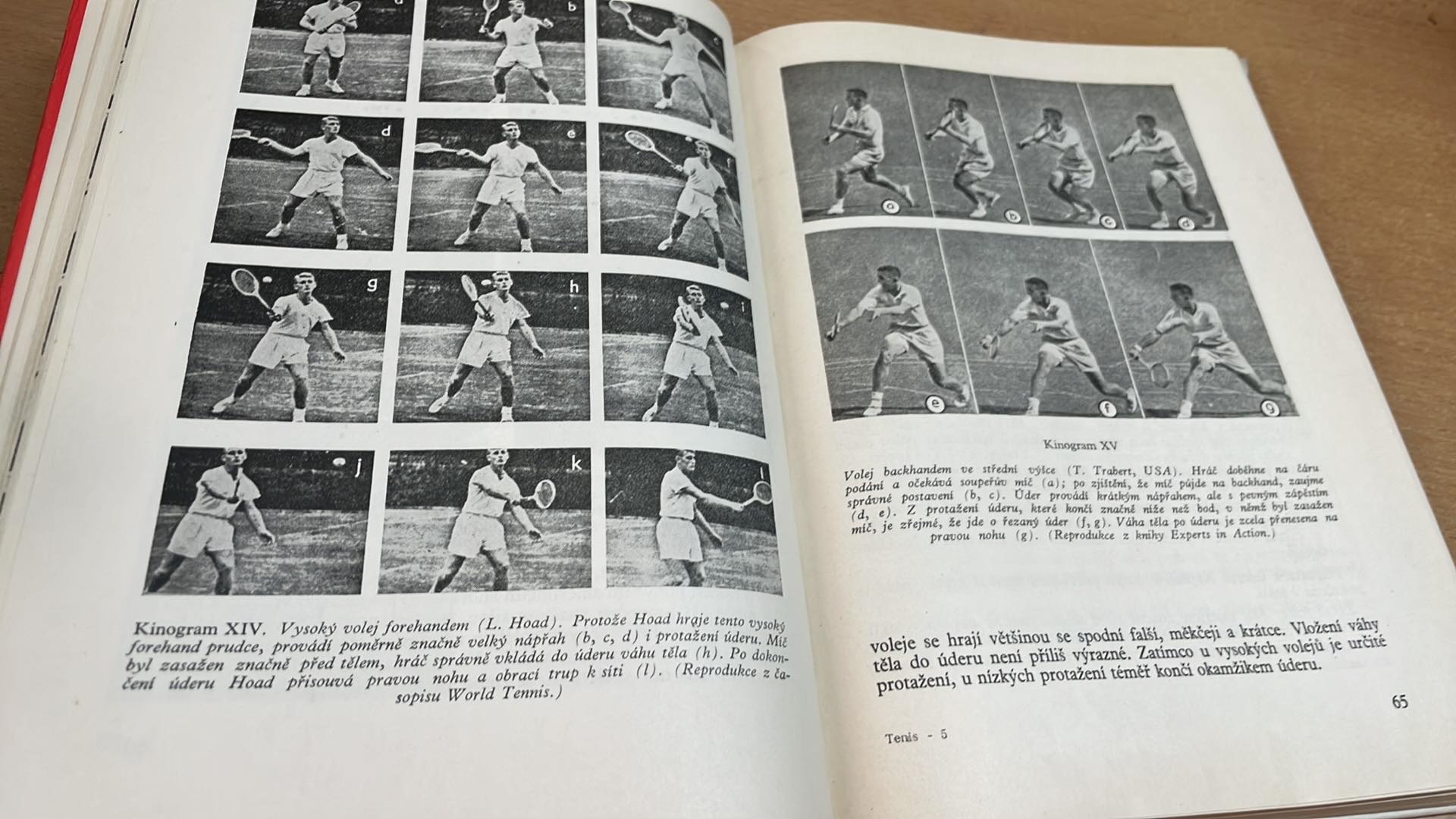 J. HOHM - TENIS TRÉNINKOVÉ METODY A ZÁVODNÍ HRA