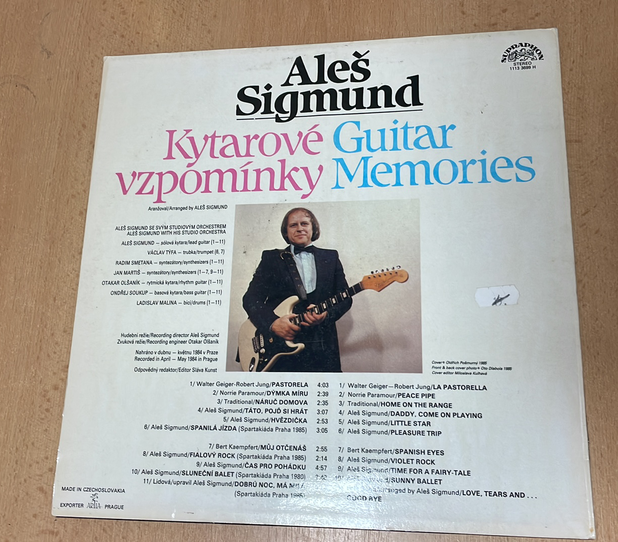 LP ALEŠ SIGMUND - KYTAROVÉ GUITAR