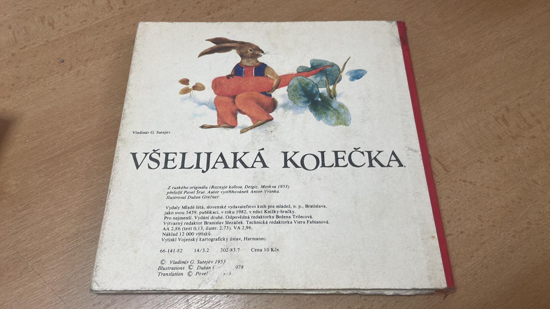 LEPORELO VLADIMÍR G. SUTEJEV : VŠELIJAKÁ KOLEČKA