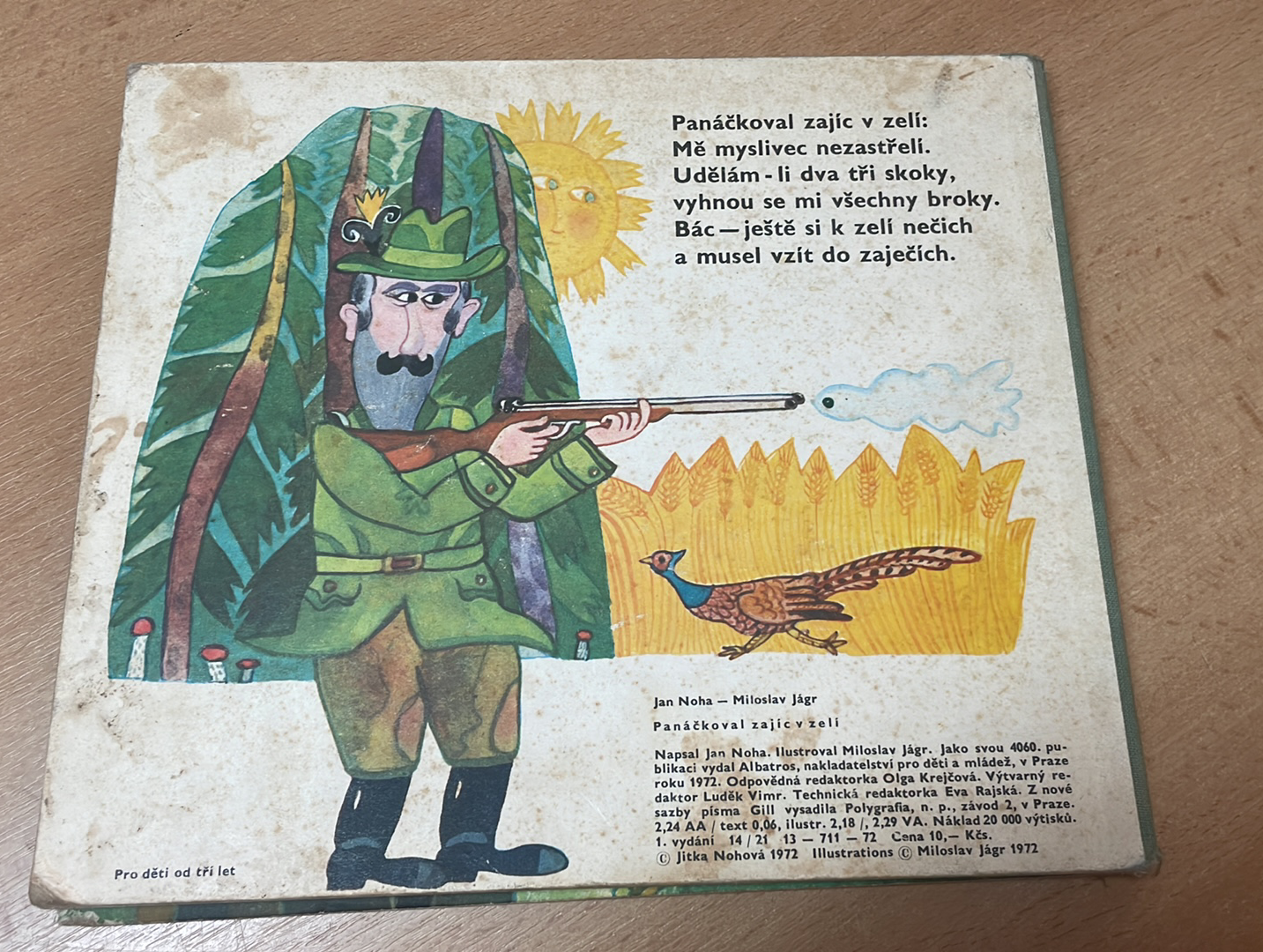 LEPORELO JAN NOHA : PANÁČKOVAL ZAJÍC V ZELÍ