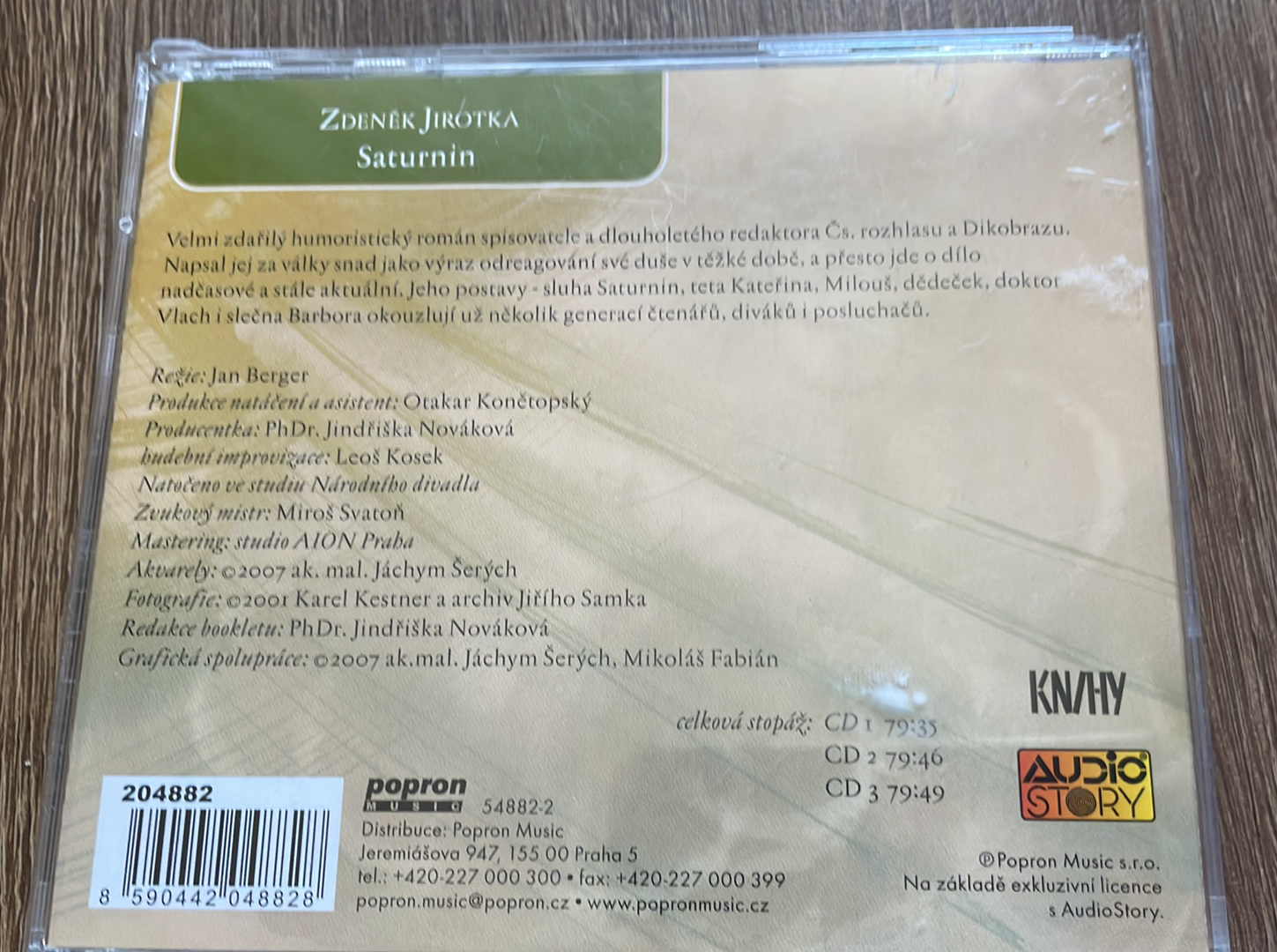 Audio Zdeněk Jirostka - Saturnin