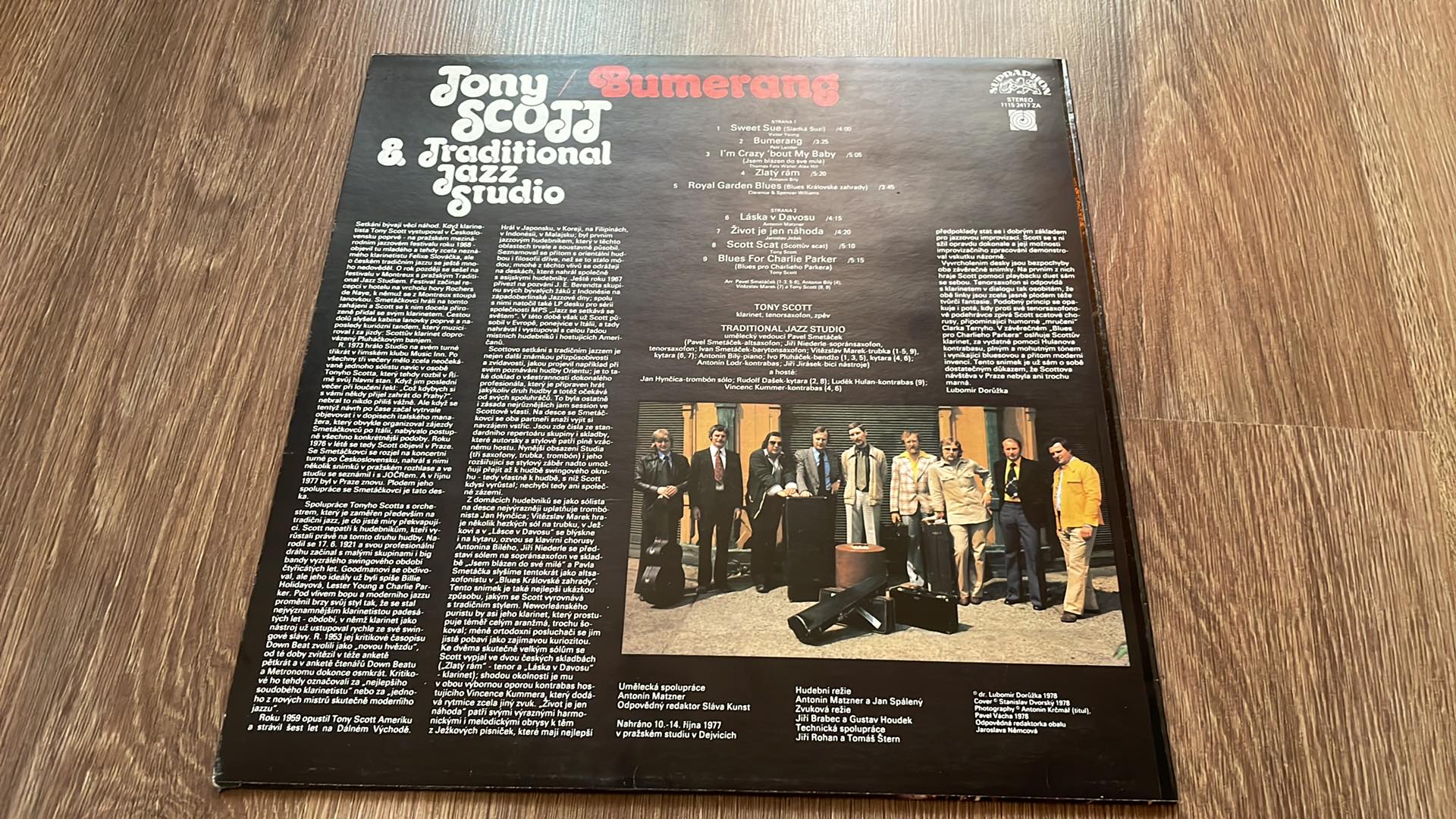 LP TONY SCOTT - BUMERANG