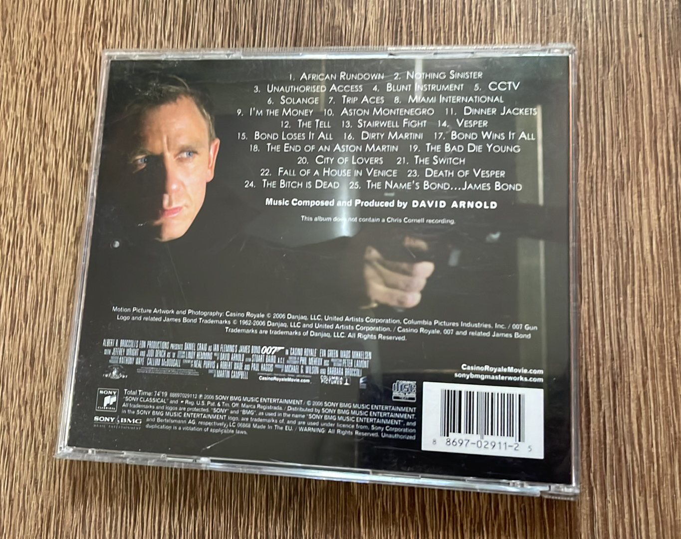 CD SOUNDTRACK CASINO ROYALE
