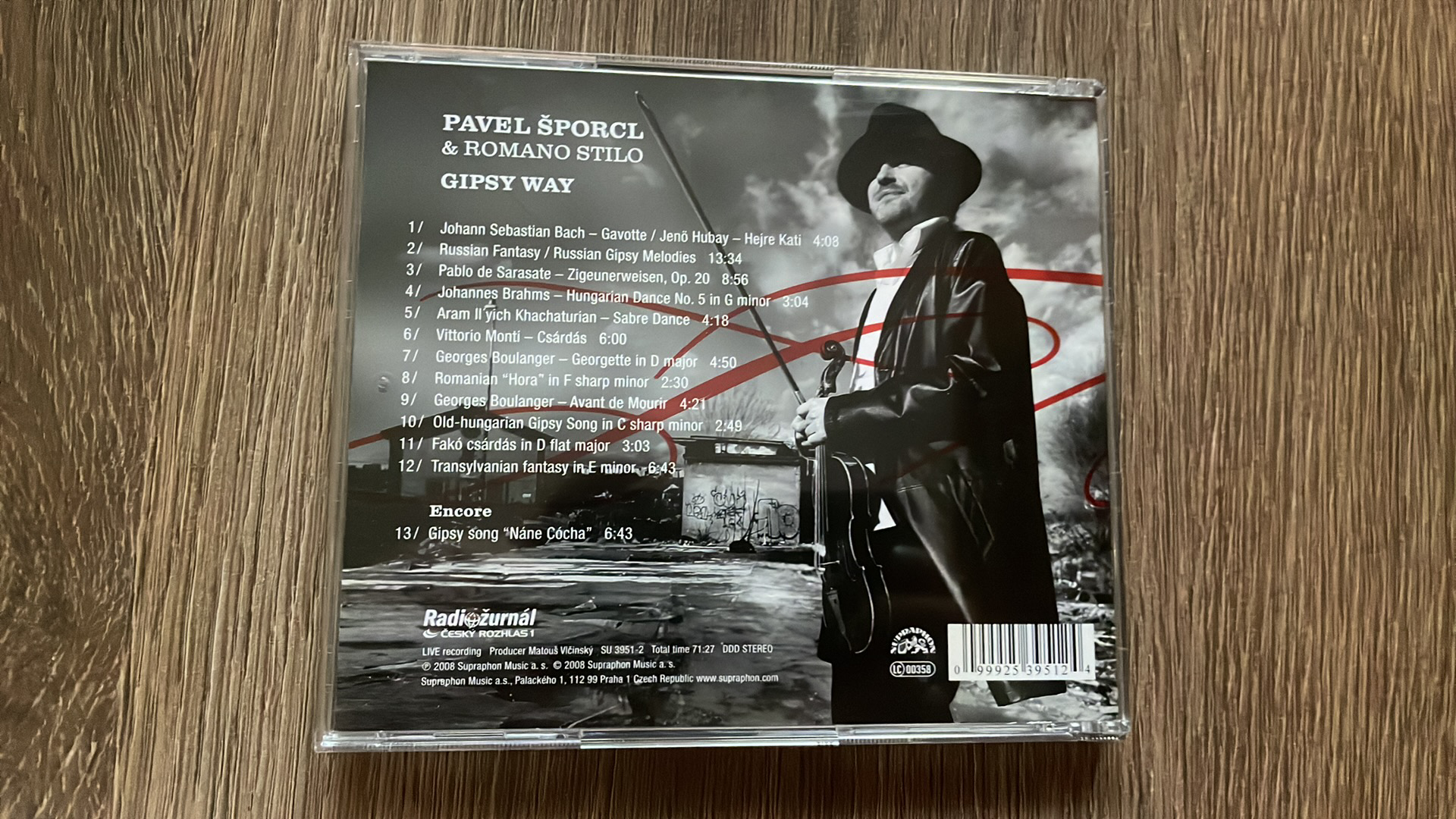 CD PAVEL ŠPORCL & ROMANO STILO - GIPSY WAY