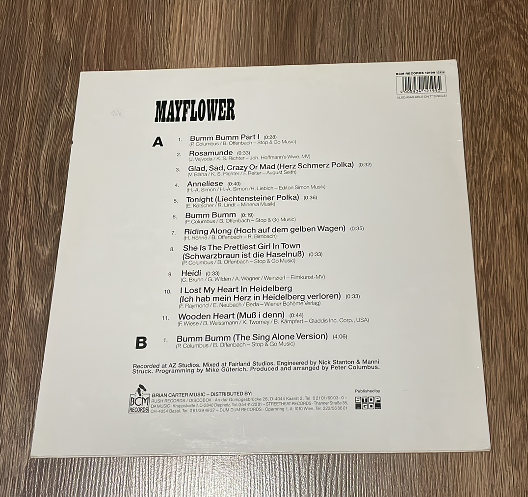 LP BUMM BUMM - MAYFLOWER