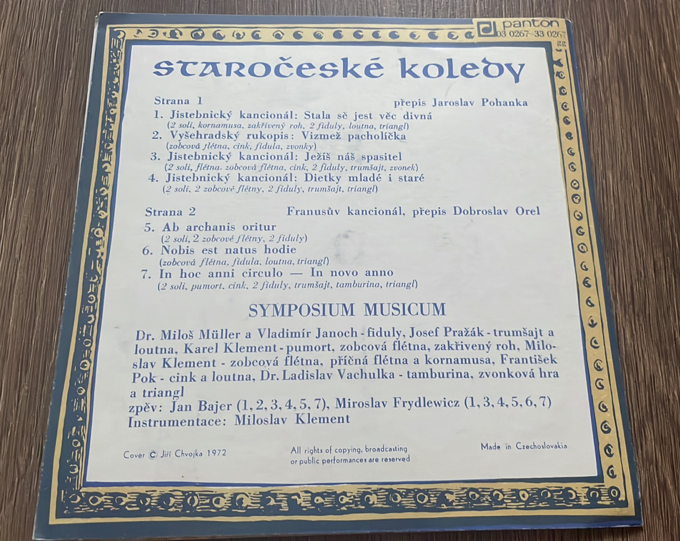 SP STAROČESKÉ KOLEDY