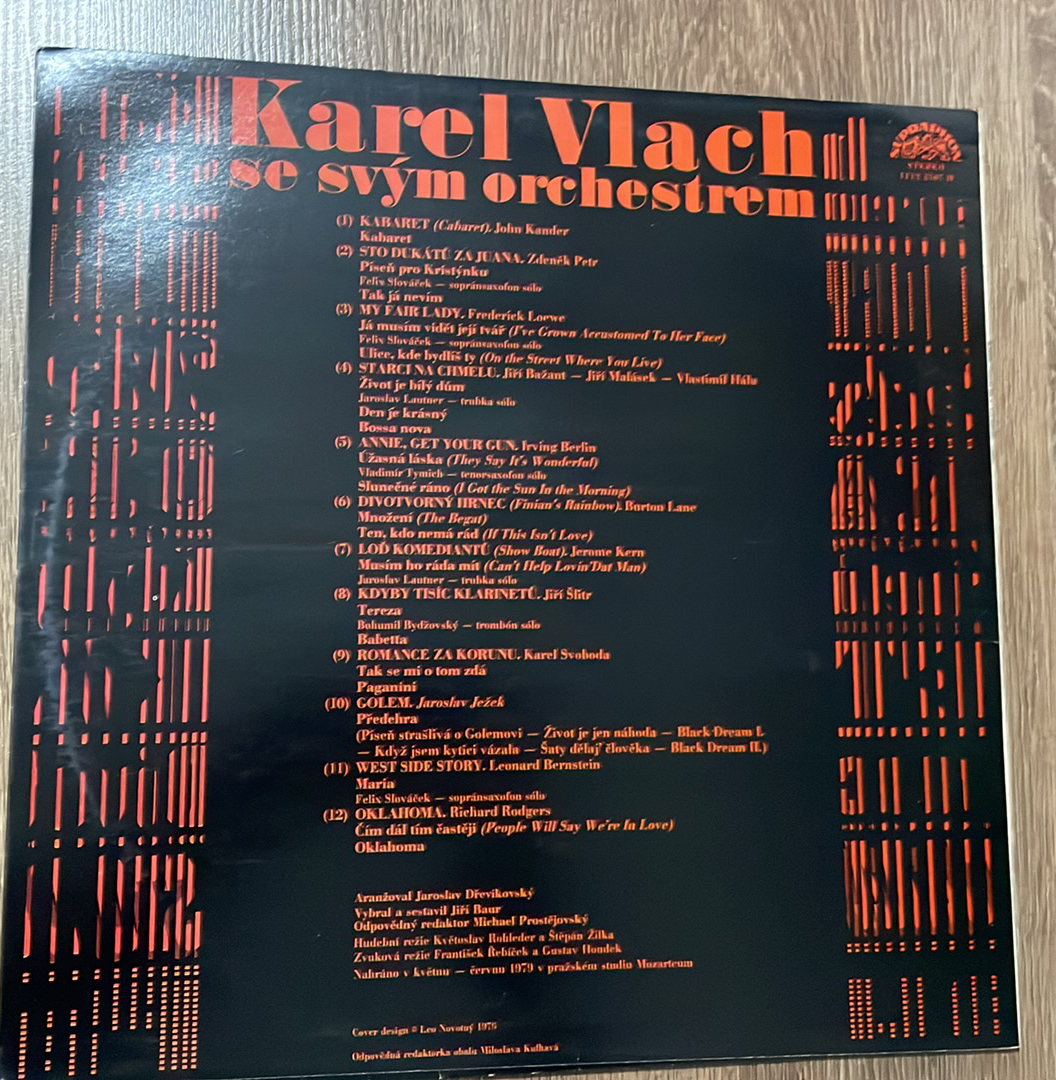 LP KAREL VLACH SE SVÝM ORCHESTREM - MY FAIR LADY