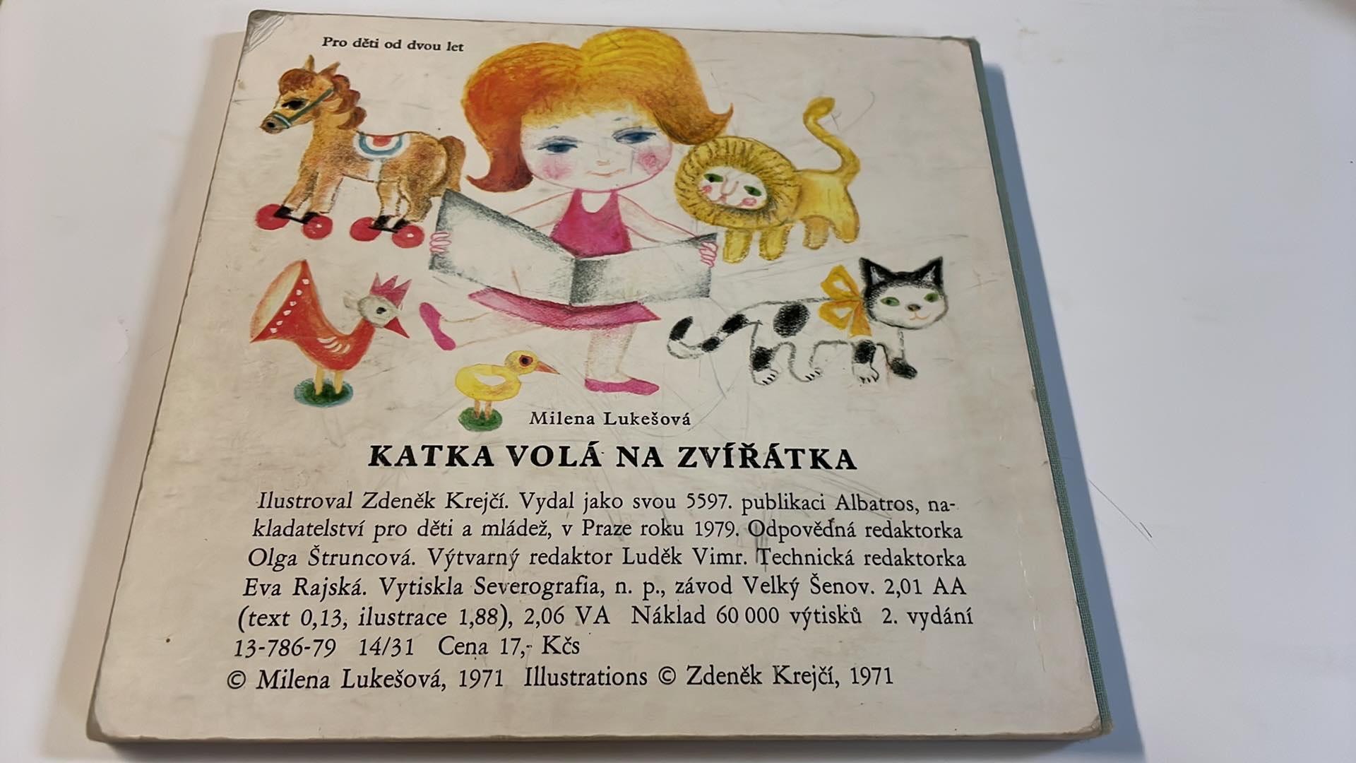 Leporelo Milena Lukešová - Katka čeká na zvířátka