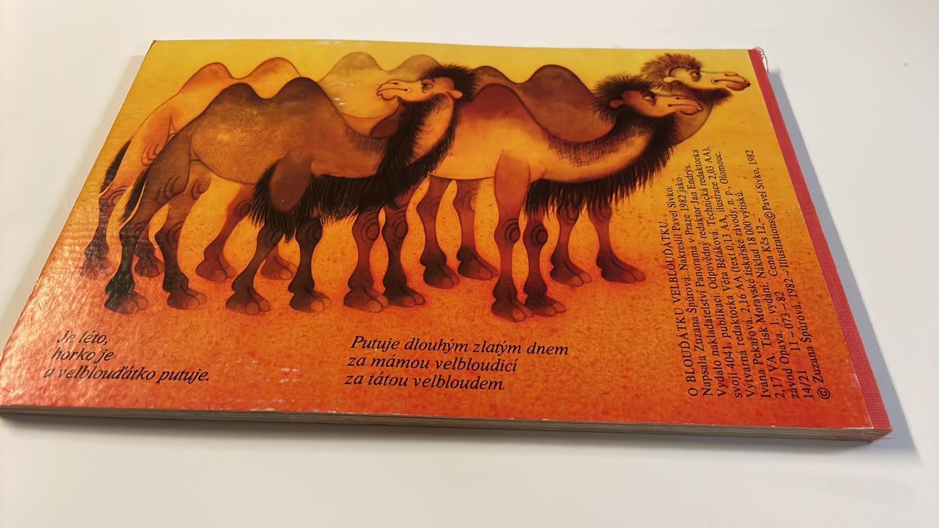 Leporelo Zuzana Špůrová - O blouďátku velblouďátku