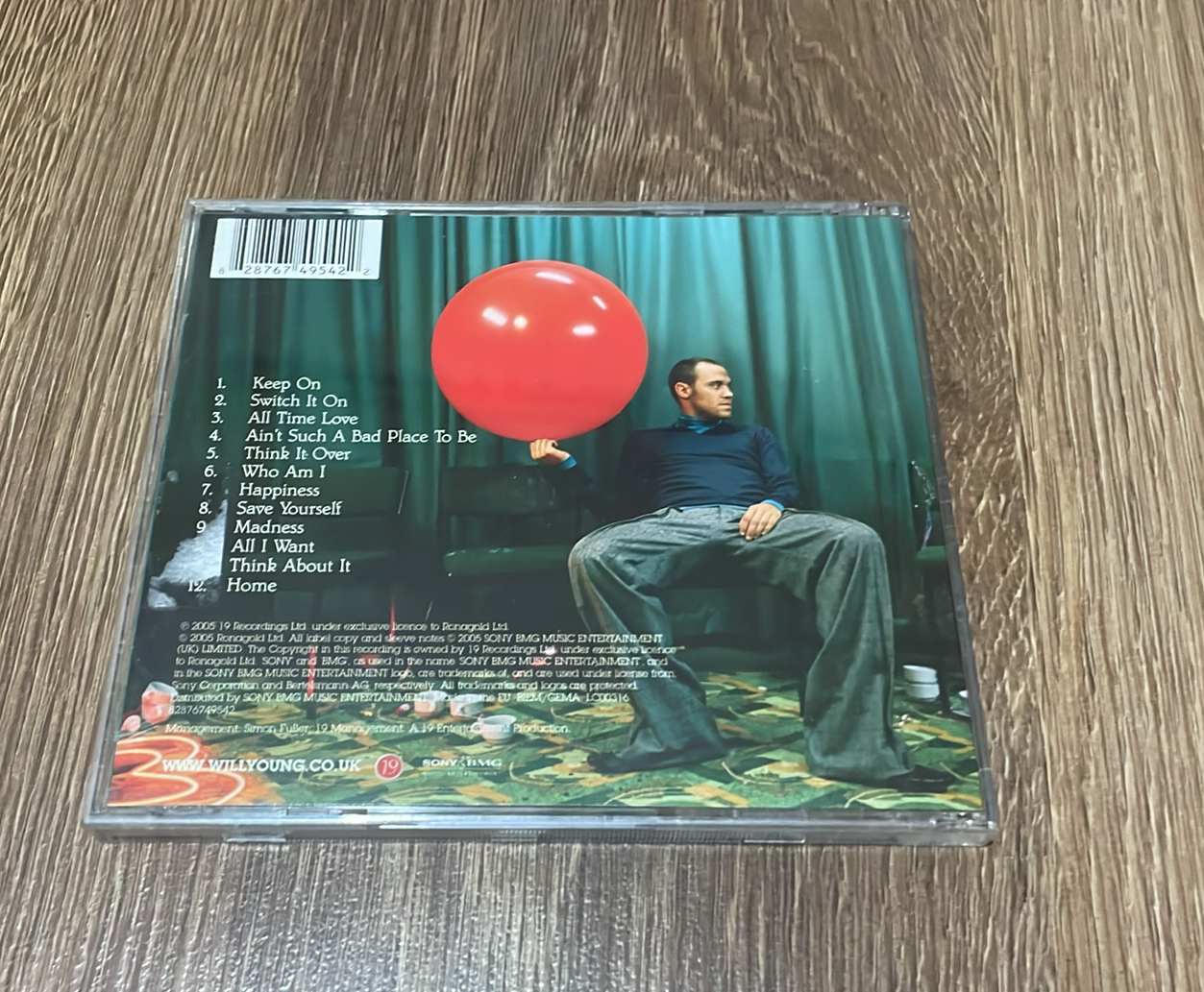 CD Will Young - Keep On