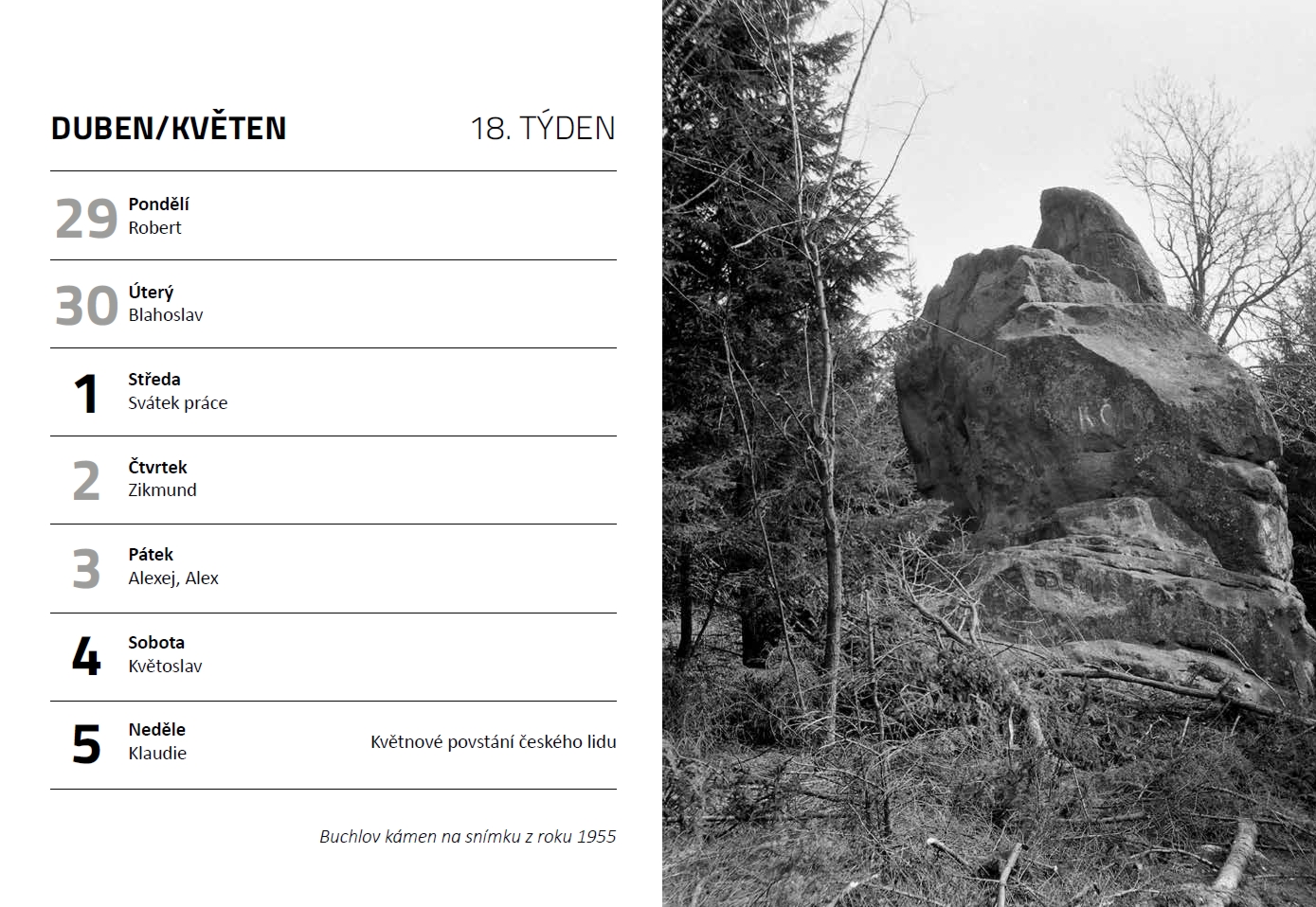 Stolní kalendář : Chřiby 2024