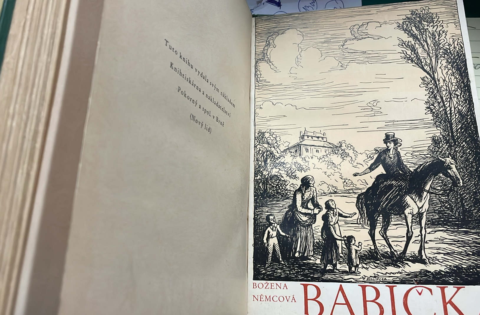 B. NĚMCOVÁ : BABIČKA 1931