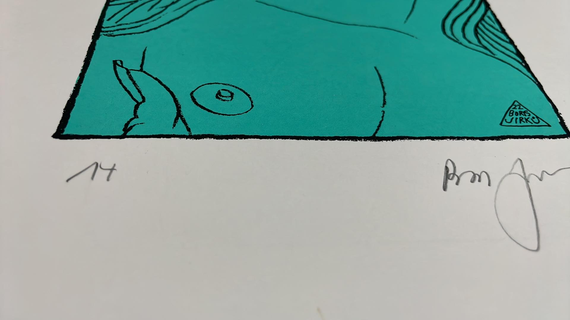 Boris Jirků : Barevná serigrafie