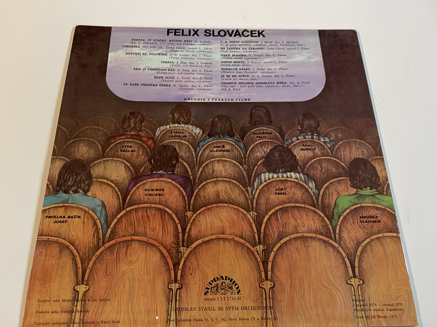 LP FELIX SLOVÁČEK autogram