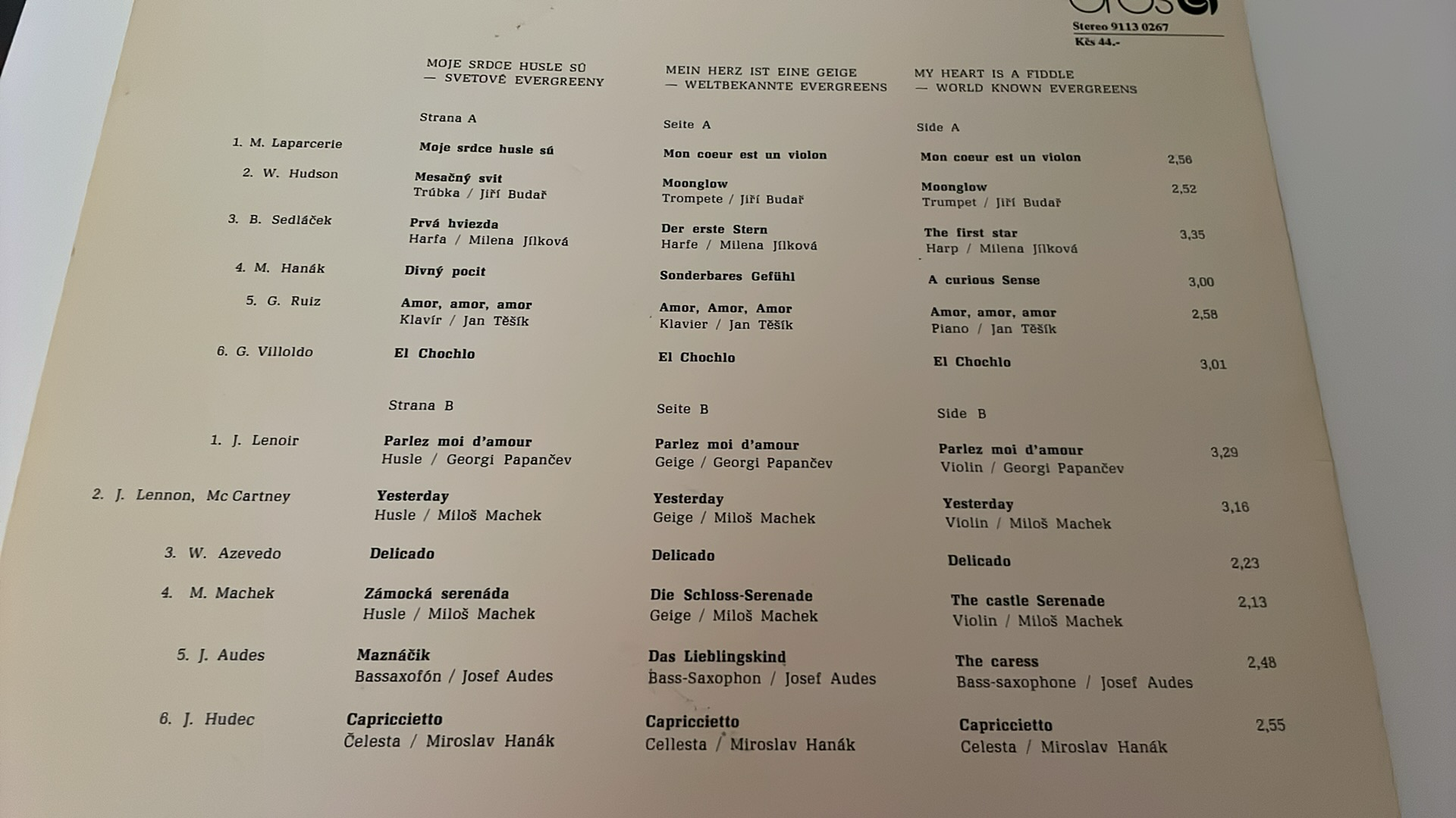 MOJE SRDCE HUSLE SÚ...