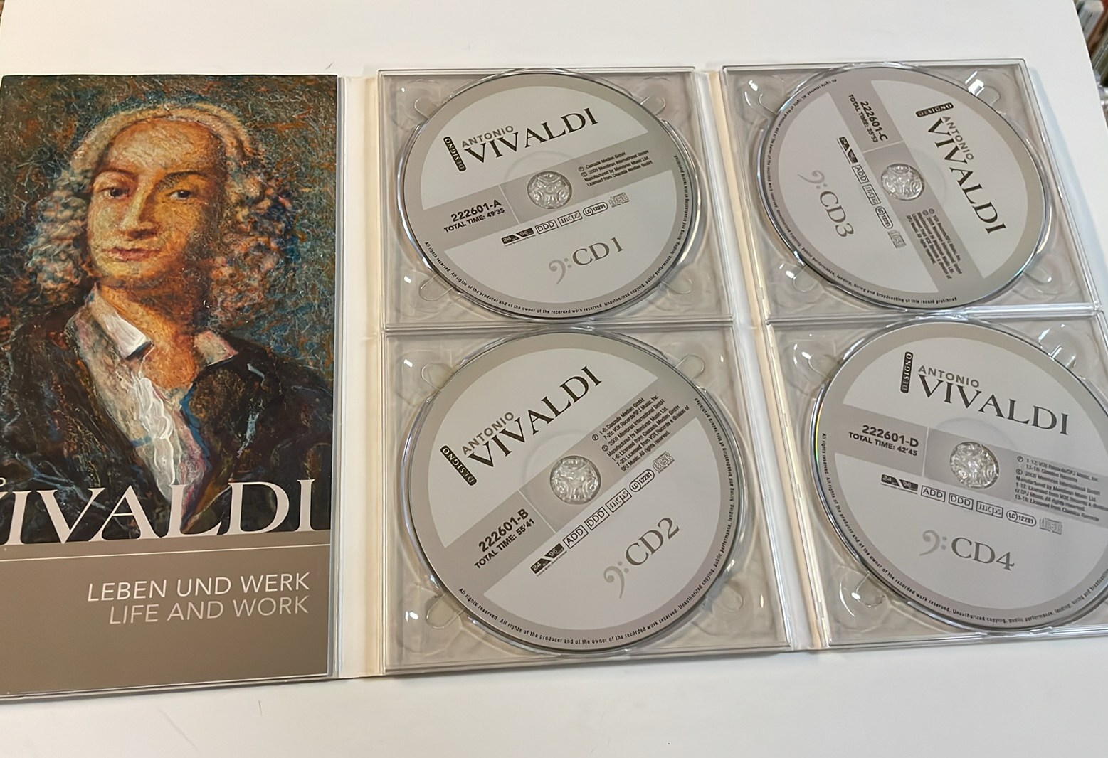 4 CD VIVALDI