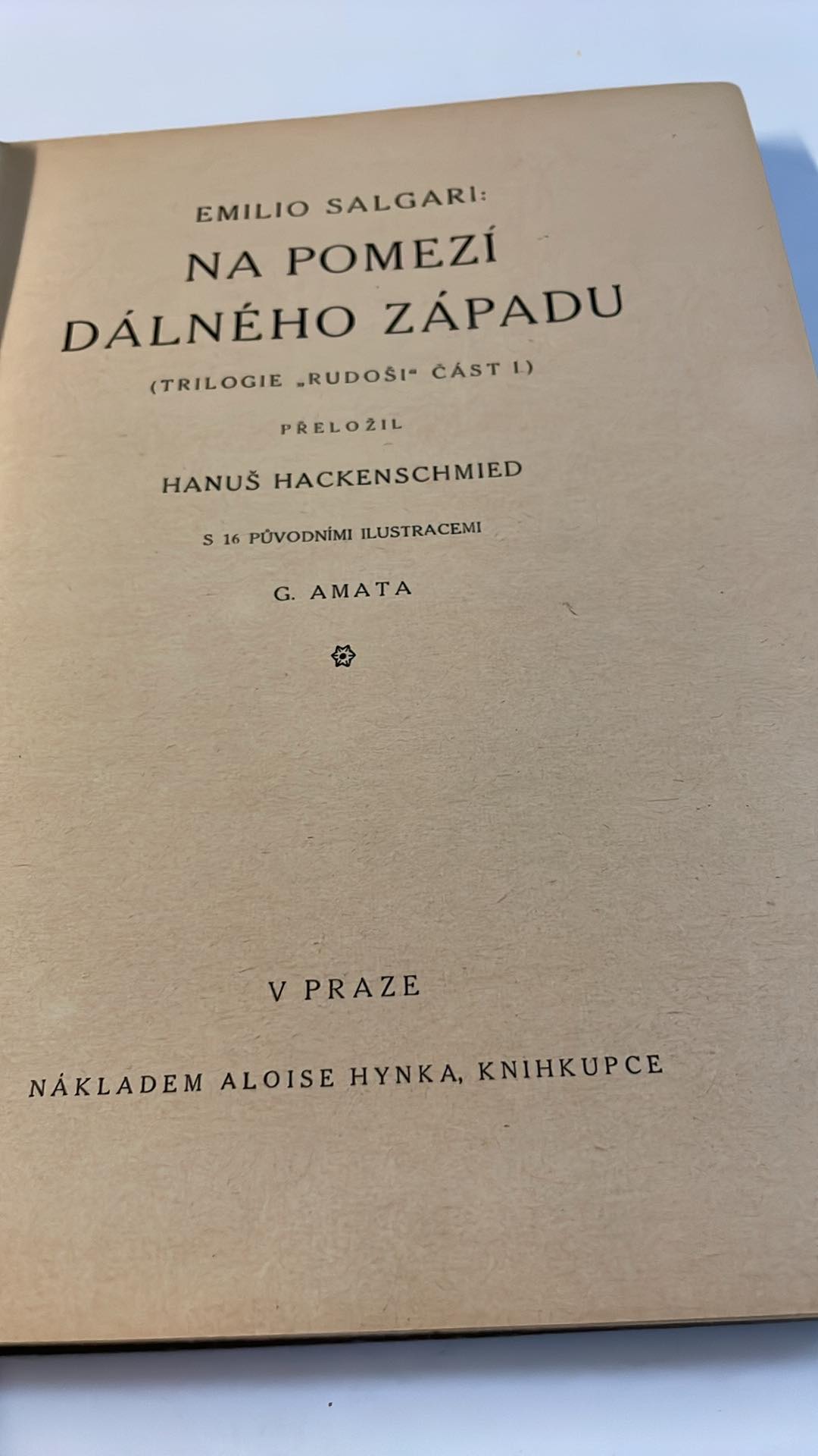 Emilio Salgari : Na pomezí dálného západu