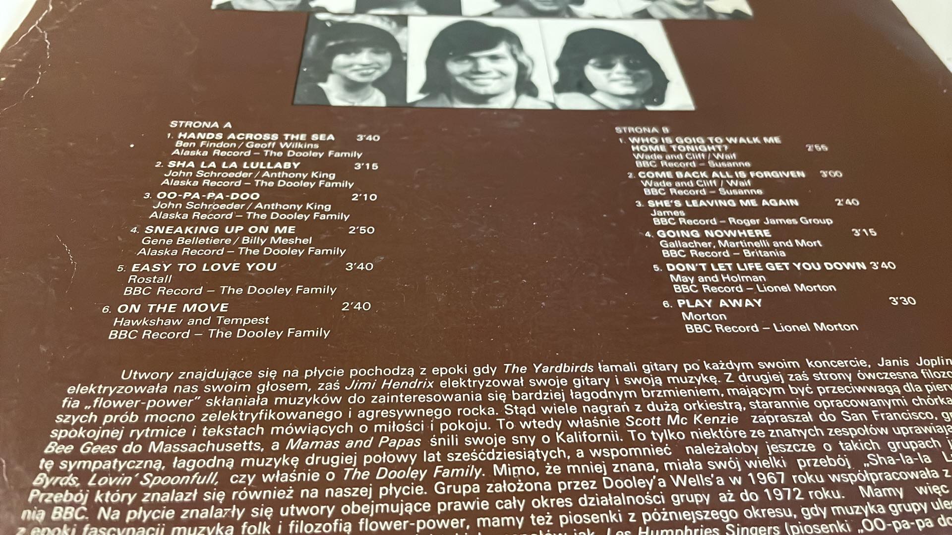 LP The Dolly Family and the others