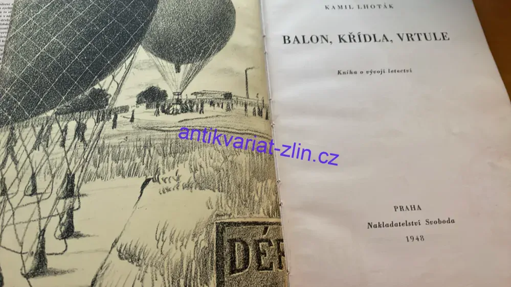 KAMIL LHOTÁK : BALÓN, KŘÍDLA, VRTULE