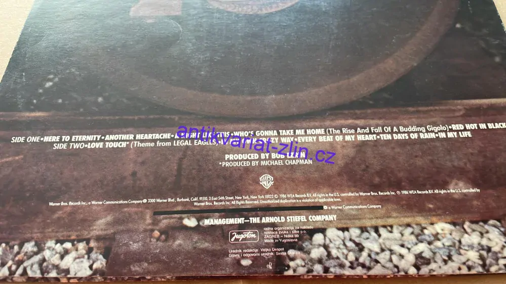 LP ROD STEWART : EVERY BEAT OF MY HEART