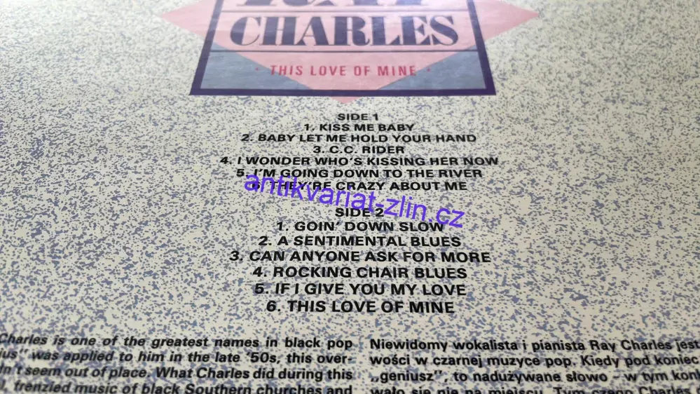 LP RAY CHARLES : THIS LOVE OF MINE