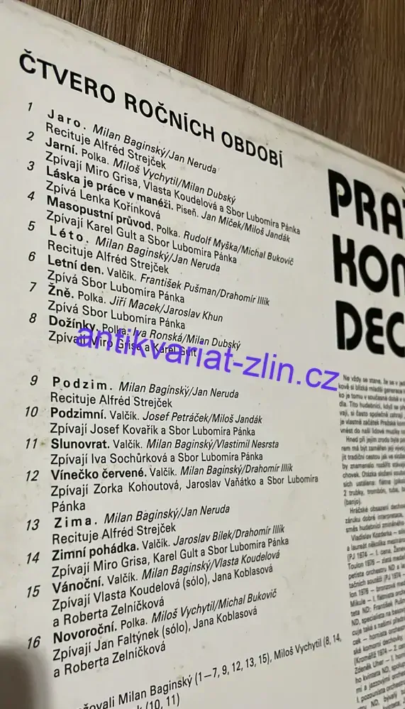 LP ČTVERO ROČNÍCH OBDOBÍ