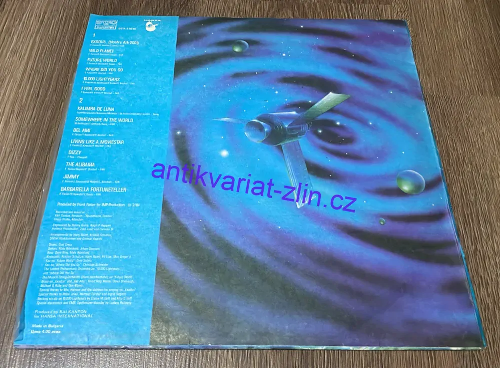 LP BONEY M. : TEN THOUSAND LIGHTYEARS