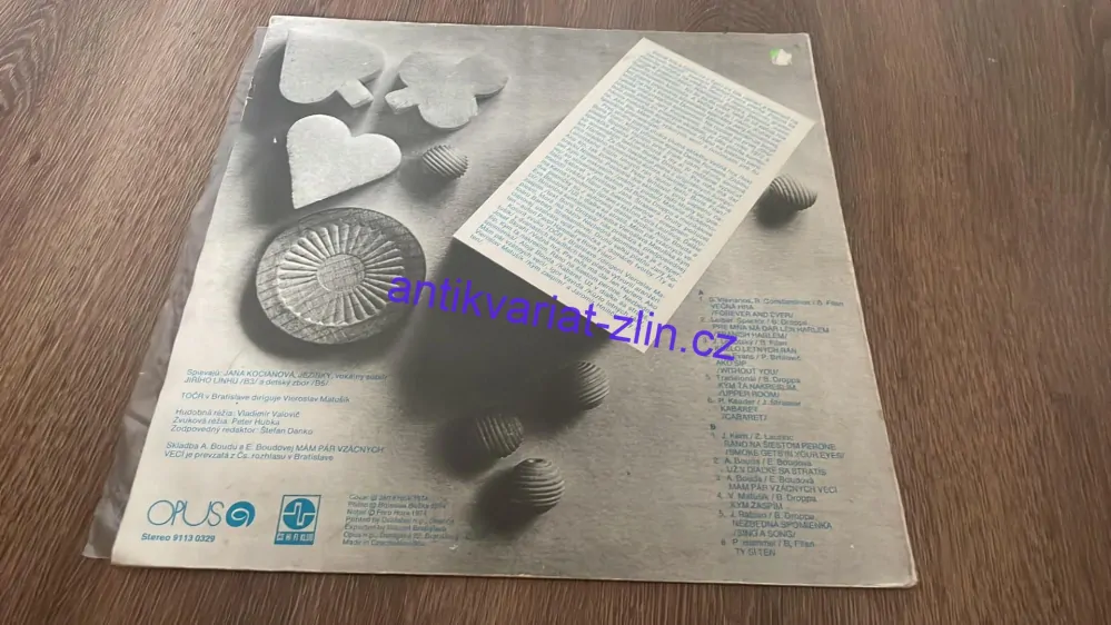 LP JANA KOCIÁNOVÁ : VĚČNÁ HRA