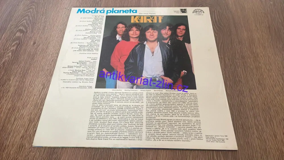 LP MODRÁ PLANETA : KARAT