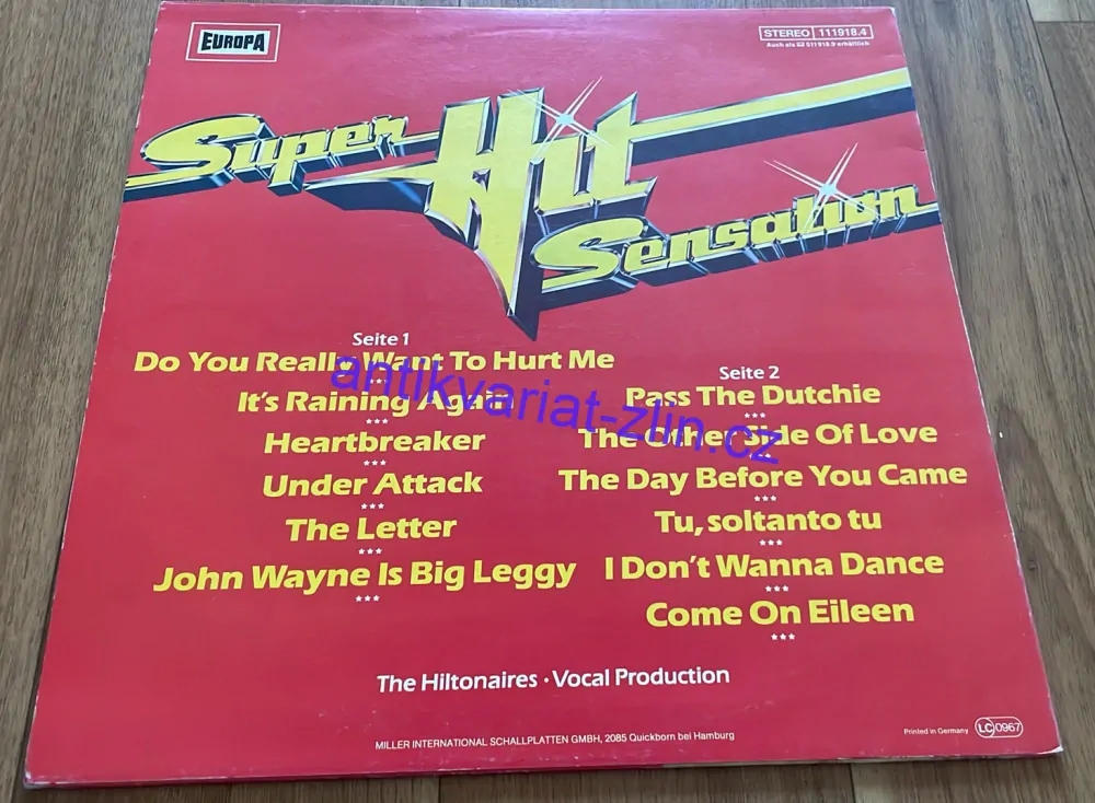 LP SUPER HITS SENSATION