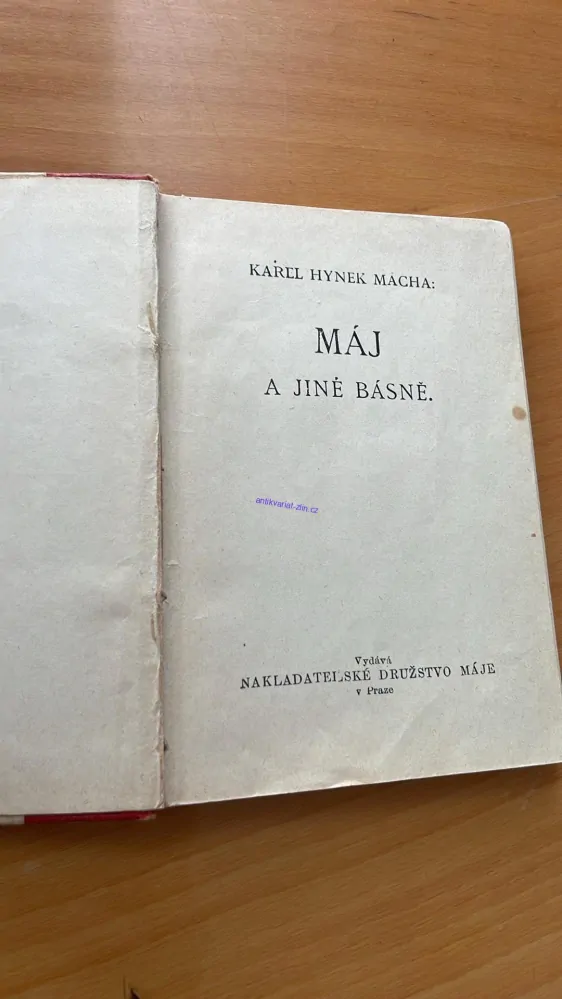 K. H. MÁCHA : MÁJ