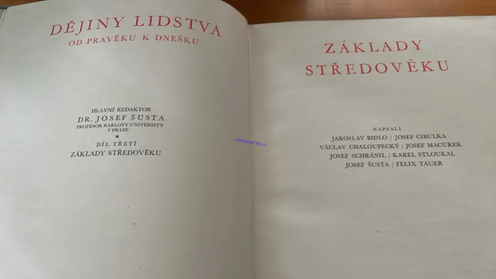 ZÁKLADY STŘEDOVĚKU