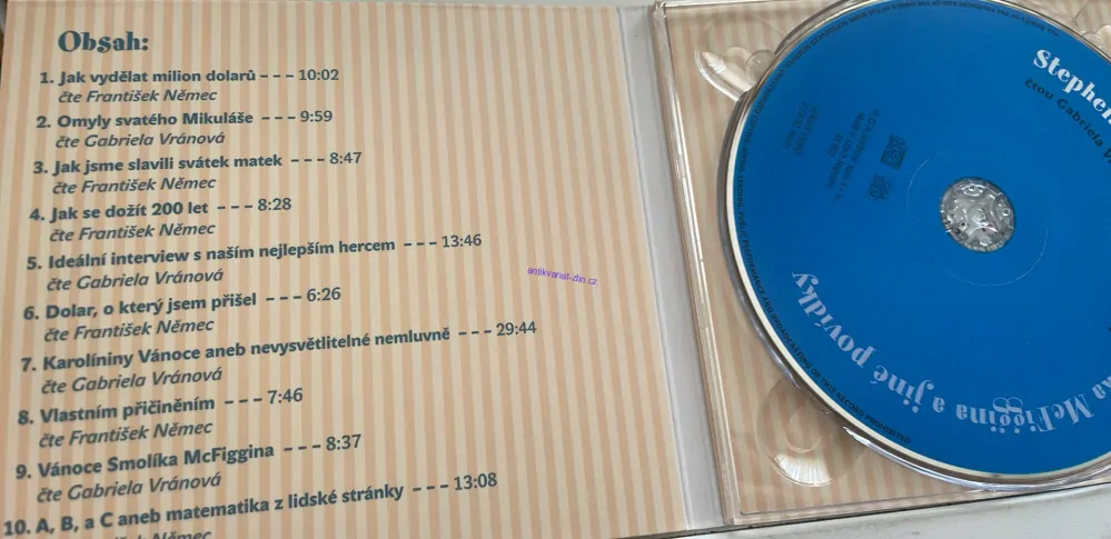 AUDIO MP3 : STEPHEN LEACOCK : VÁNOCE SMOLÍKA MCFIGGINA A JINÉ POVÍDKY