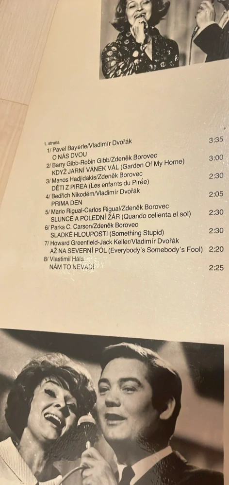 LP MY DVA A ČAS : YVETTA A MILAN