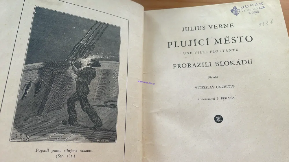 JULIUS VERNE : PLUJÍCÍ MĚSTO