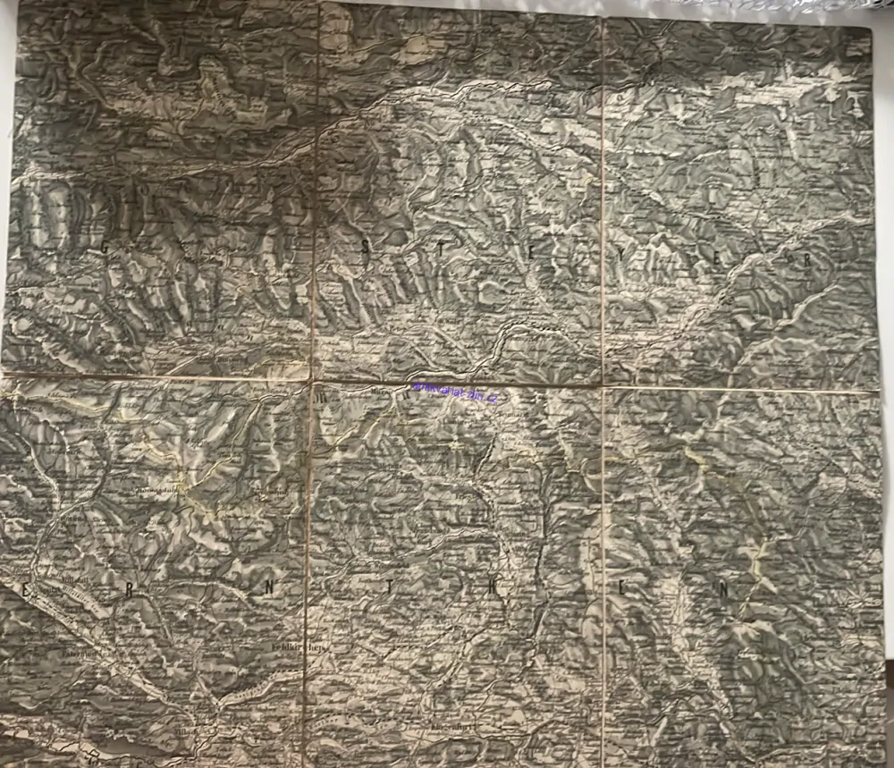 STARÁ MAPA KLAGENFURT