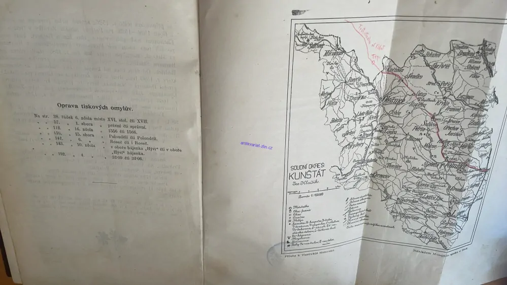 VLASTIVĚDA MORAVSKÁ - KUNŠTÁTSKÝ OKRES