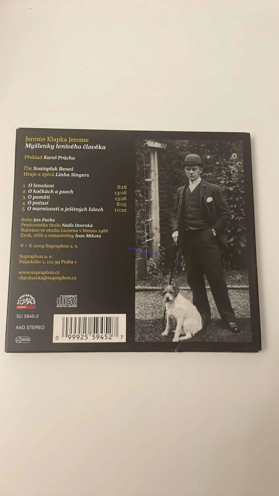 AUDIOKNIHA : JEROME KLAPKA JEROME