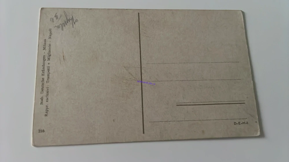 POHLEDNICE : NAPOLI - Piazza Municipio