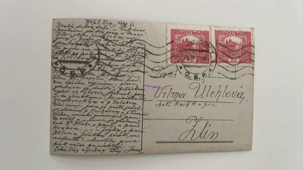 POHLEDNICE : HANA KVAPILOVÁ